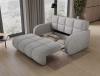 Foto Sofá cama - 154x103 - gris claro - 3 plazas - Deverio