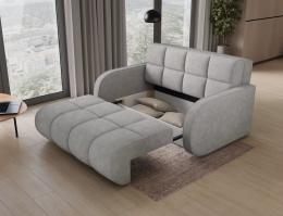 Sofá cama - 154x103 - gris claro - 3 plazas - Deverio