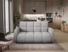 Foto Sofá cama - 154x103 - gris claro - 3 plazas - Deverio
