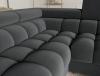 Foto Sofá en U moderno (2 chaiselongs) con cama y arcón 347x202 - gris oscuro - FECTORY