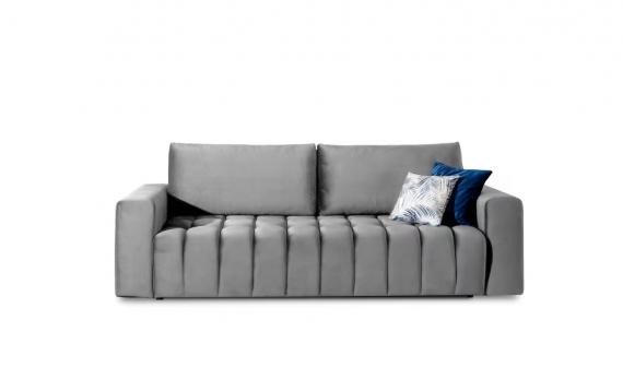 Foto Sofá cama+arcon-247cm-Gris - Lazaro