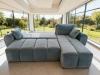 Foto Sofá Cama Chaise Longue Reversible marrón claro DORA