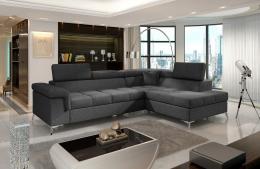 Sofás cama+arcon 275x202 Gris - Eridano OFERTA