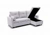 Photo 2-SOFA PACK - 3-Seater Reversible Chaise Longue Sofa Bed with Storage, light gray - COSTA LUX €100 OFF