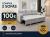 2-SOFA PACK - 3-Seater Reversible Chaise Longue Sofa Bed with Storage, light gray - COSTA LUX €100 OFF