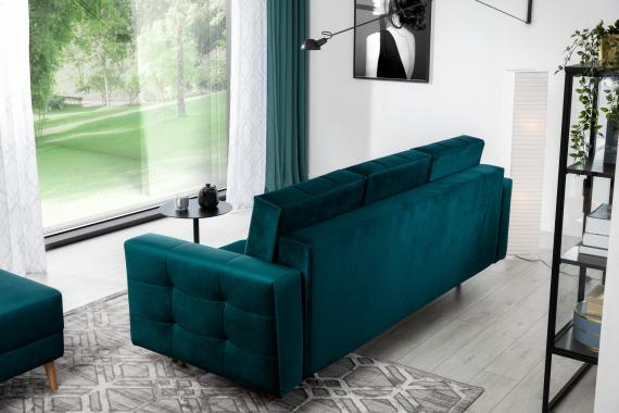 Foto Set Asgard 3 + 1 sofa cama+sillon, Rosa