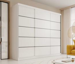 Armario corredizo Blanco - Andy 250