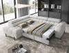 Foto Sofá cama+arcon, gris claro, 276x200 - FERUCCE