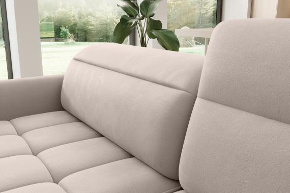 Foto Sofá cama+arcon, beige, 208x160 - BAREA