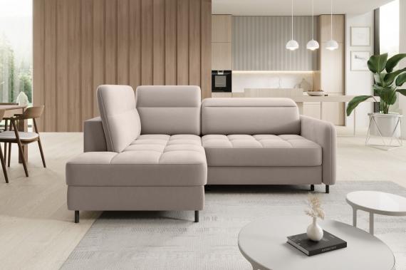 Foto Sofá cama+arcon, beige, 208x160 - BAREA