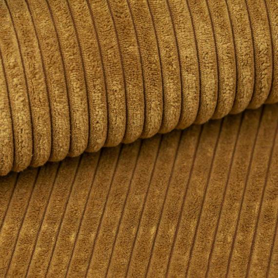 Foto SOFÁ CAMA CHAISE LONGUE REVERSIBLE BARI MOSTAZA, 265 CM
