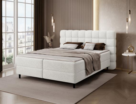 Foto Cama Continental 140/160/180x200 blanco - CAMMA