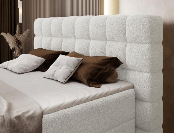 Foto Cama Continental 140/160/180x200 blanco - CAMMA