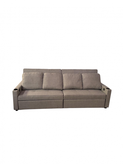 Foto Sofá cama 4 pl. moderno+USB+type-C+portavasos - Costa R 252 cm