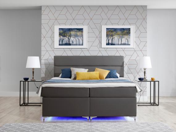 Foto Cama continental - LED - DOS ARCONES - AMADEO