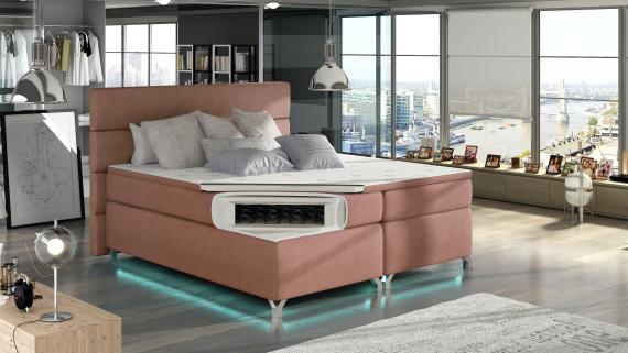 Foto Cama continental - LED - DOS ARCONES - AMADEO