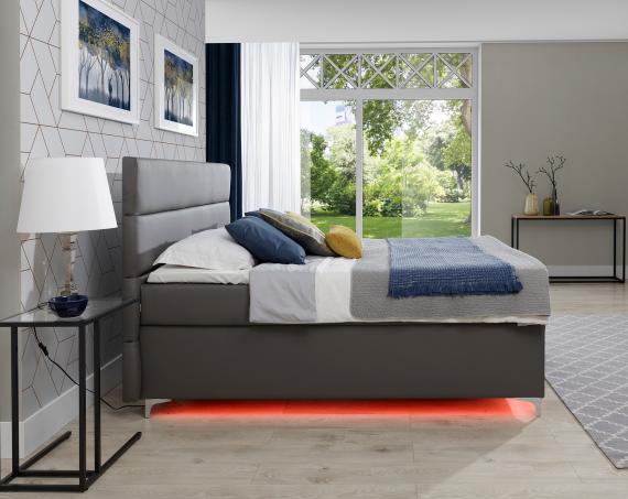 Foto Cama continental - LED - DOS ARCONES - AMADEO