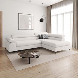 Sofá cama - arcon - 270x205 - crema - VERSO L