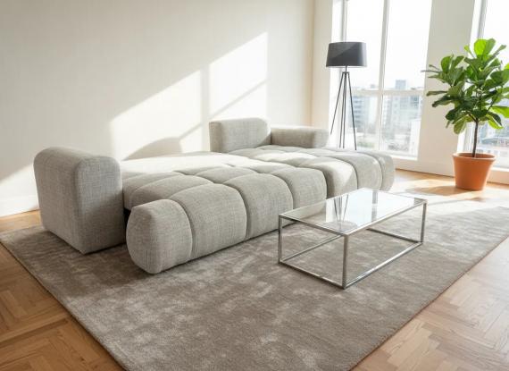 Foto Sofá cama Chaise Longue Reversible Ewela Bis – Confort Supremo