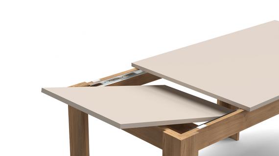 Photo EXTENSIBLE DINING TABLE 140-200 MOD. CORFU CANYON