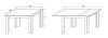 Photo EXTENSIBLE DINING TABLE 140-200 MOD. CORFU CANYON