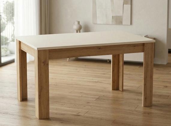 Photo EXTENSIBLE DINING TABLE 140-200 MOD. CORFU CANYON