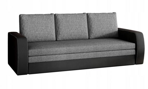 Foto Sofa cama+arcon - Inversa, Gris/Negro, 220cm