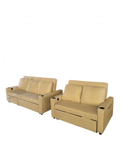 Foto Conjunto 2+3: sofá cama dos plazas y sofá cama tres plazas - COSTA R 2+3