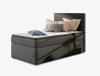 Foto Cama Continental  con colchon, 90cm x 200cm gris