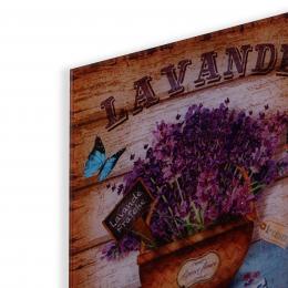 CUADRO CRISTAL LAVANDA 30X30 - Referencia: 20231440