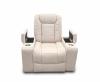 Foto Sillone relax electricos reclinables - portavasos - luces LED - puerto usb - una plaza - beige - TEXAS