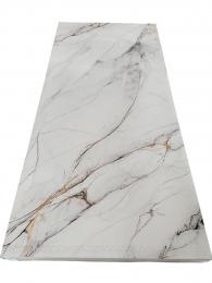 Placa decorativas en PVC - blanco - gris - negro