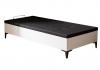 Foto CANAPE 105X190 T/3D NEGRA RUMBERA MOD.RUMBERO BLANCO