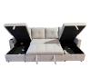 Foto Sofá con cama + 2 arcones+USB+type-C+portavasos - Costa U 280cm x 130cm