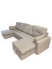 Foto Sofá con cama + 2 arcones+USB+type-C+portavasos - Costa U 280cm x 130cm