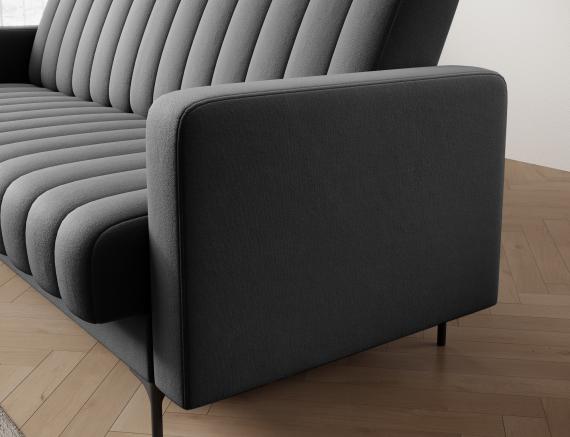 Foto Sofá cama 212 cm gris oscuro - RONEYY