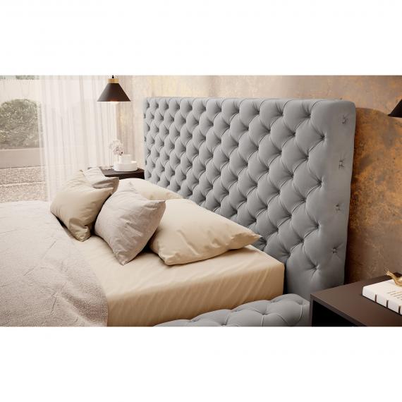 Foto CAMA CONTENEDOR I ELEGANCIA ACOLCHADO I ROPA DE CAMA 160 CM X 200 CM PRINCCE PRESTIGE GRIS OFERTA