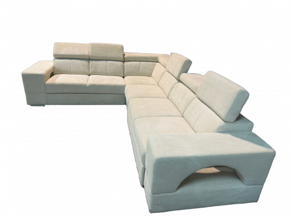 Foto Sofá Rinconera Modular con Cama y Cajón Extraíble 320x255 cm EVA NEW 6 plazas