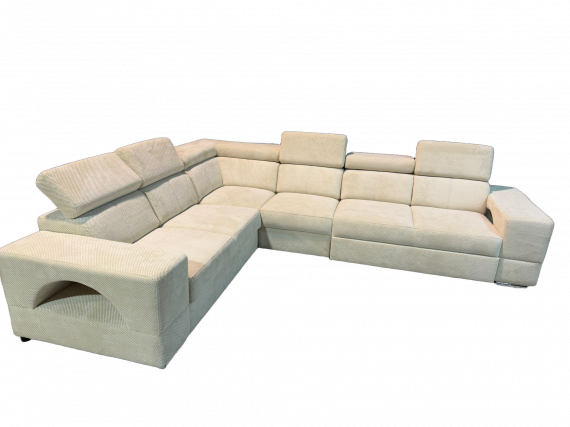 Foto Sofá Rinconera Modular con Cama y Cajón Extraíble 320x255 cm EVA NEW 6 plazas