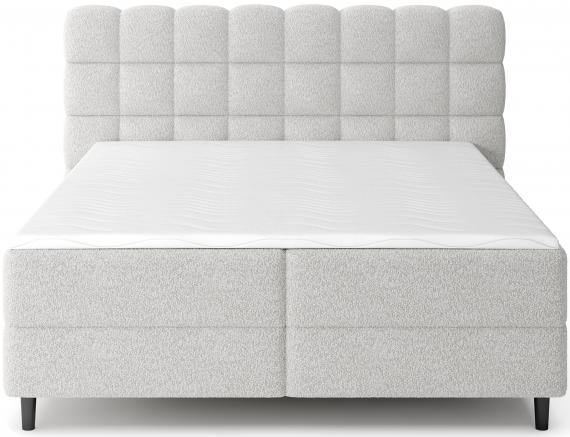 Foto Cama Continental 140/160/180x200 gris  - CAMMA