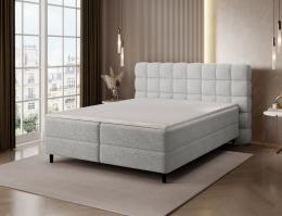 Cama Continental 140/160/180x200 gris  - CAMMA