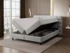 Foto Cama Continental 140/160/180x200 gris  - CAMMA