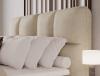 Foto CAMA TAPIZADA CON COLCHÓN ARCÓN Y TOPPER TONILA BEIGE