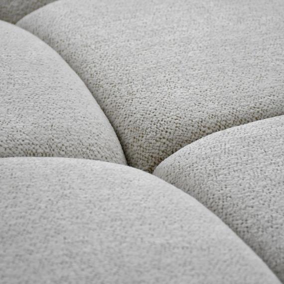 Foto SOFÁ CHAISE LONGUE ELÉCTRICO DE DISEÑO MODERNO 275 CM X 190 CM SORENA L CREMA