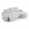 Foto SOFÁ CHAISE LONGUE ELÉCTRICO DE DISEÑO MODERNO 275 CM X 190 CM SORENA L CREMA
