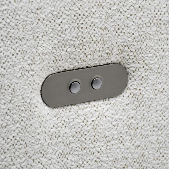 Foto SOFÁ CHAISE LONGUE ELÉCTRICO DE DISEÑO MODERNO 275 CM X 190 CM SORENA L CREMA