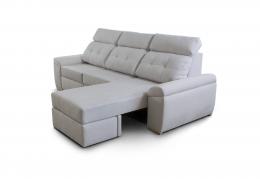 Sofá Chaise Longue, reversible, brazo arcon - ALBACETE