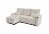 Photo 2-SOFA PACK - 3-Seater Reversible Chaise Longue Sofa Bed with Storage, light gray Corduroy Fabric - COSTA LUX €100 OFF