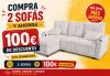 Photo 2-SOFA PACK - 3-Seater Reversible Chaise Longue Sofa Bed with Storage, light gray Corduroy Fabric - COSTA LUX €100 OFF