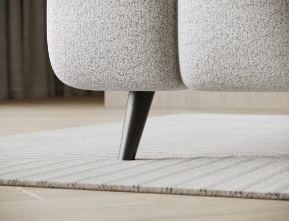 Foto Cama continental - gris - Sabeno Foto Cama continental - gris - Sabeno